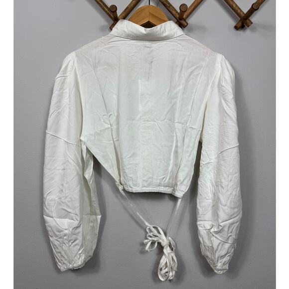 New Sokie Collective The Wrap Crop Top Size S - Picture 5 of 12